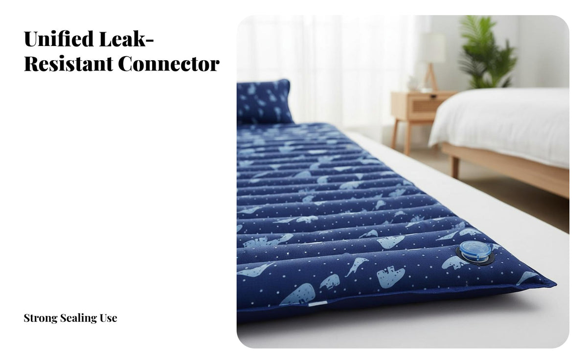 Non-Electric Cooling Water Bed Reusable Water Mattress Pad No Refrigeration Needed Summer Cooling Bed Mat Energy Saving for Couples, Students, Dormitory