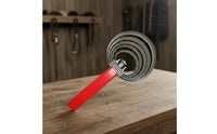 Stainless Steel Livestock Grooming Rake Safe on Skin Metal Curry Comb Non-Slip Grip Shedding Comb Reversible Design for Stable