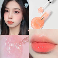 Lip Glosses for Glass Lips with a Watery Mirror Effect, Hydrating Lip Plumper Gloss Pack of 3 for Student Makeup, High Shine Plumping Effect