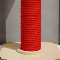 Cat Scratching Pole with Toys Scratch-Resistant Cat Scratching Pole Versatile Pet Accessory for Kittens, Kittens, Living Room