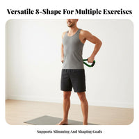 Double Loop Stretch Band Resistance Band Snap-Resistant 8 Shaped Stretch Band Multifunctional Shoulder Stretcher Rope for Gym, Office