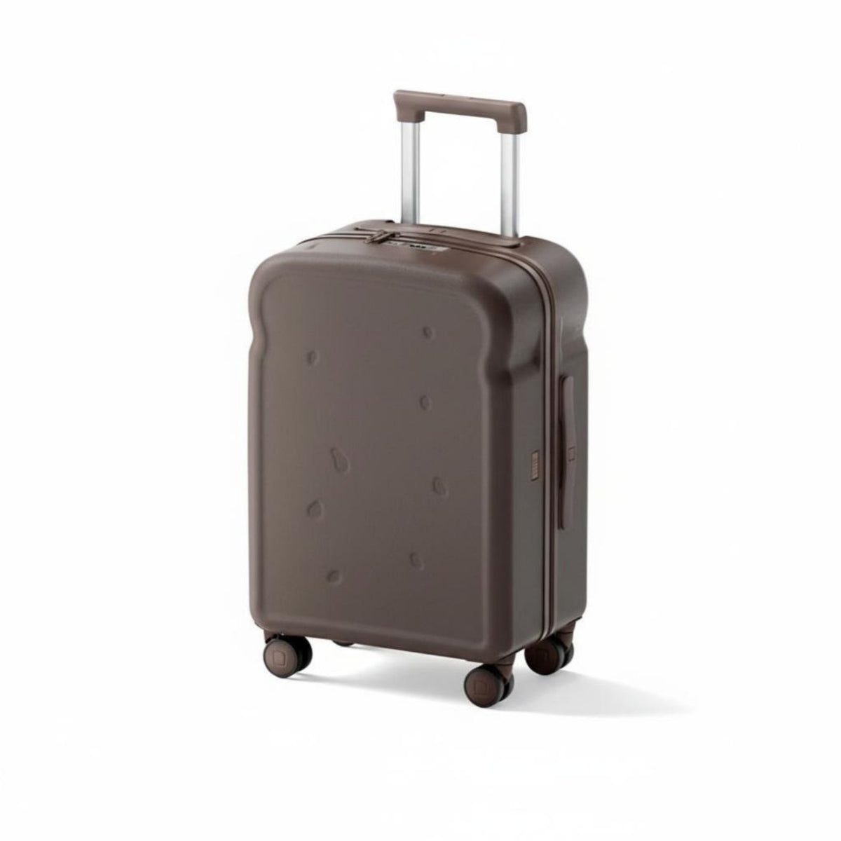 hard-sided Design Bread pieceShaped Luggage Organized Interior Hardside carry-on luggage Built-in Combination Lock Suitcase for Travelers, Young Adults, holidayers, holiday, short journeys, Airport, School journeys