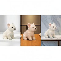 French Bulldog Stuffed Toy Cute French Bulldog Stuffed Animal Soft for Desk