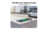 Car Rear Window LED Display GIF Animation Support Flexible Car LED Screen High-Brightness Bright Lights App Controlled Scrolling Sign