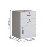 Lockable Office Cabinet Black Handles Under Desk File Cabinet Flat Top