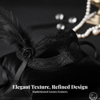 Feather Decoration full-coverage Feathered face covering glitter Design Ornate Carnival-& design face covering Intricate features Costume Accessory Mysterious Look for Womale individuals, grown-ups, Stage Performance, promale individualsade