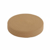 Japanese Woven Mat Pillow Retains Shape Round Woven Floor Pillow Round Woven Floor Pillow Handmade Jute Meditation Pouf