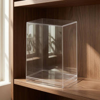 Clear Acrylic Display Box Guarding Dustproof Acrylic Box Removable Lid Stuffed Doll Display Case