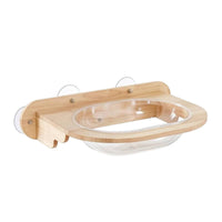 Space-Saving Cat Window Perch with Suction Cups Compact Pet Furniture for Apartment