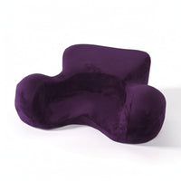 Contoured Meditation Cushion Soft Meditation Pillow Long-Lasting Floor Cushion with Memory Foam Low-Height for Readers