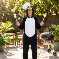 Elegant Penguin Cosplay Pajama Costume Flannel Jumpsuit
