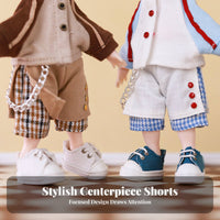 OB11 Doll Shorts Detailed Design BJD Utility Shorts Dressing Up Fun 1/12 BJD Doll Outfit for Hobbyists