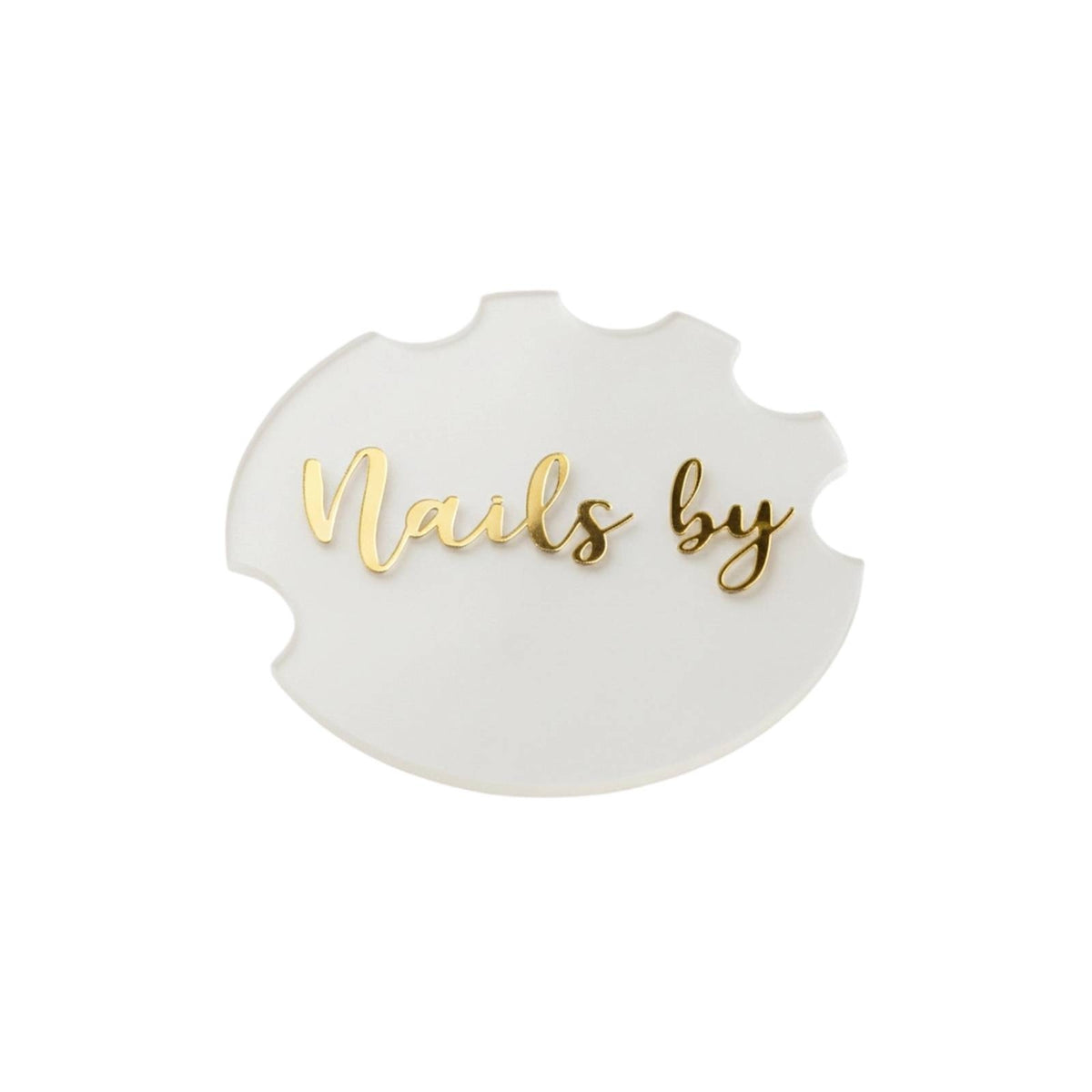 Acrylic Nail Display Board Photo-Ready Nail Display Plaque Glossy Professional for Manicurists, Social Media Styling