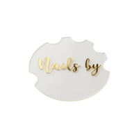 Acrylic Nail Display Board Photo-Ready Nail Display Plaque Glossy Professional for Manicurists, Social Media Styling