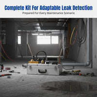 Indoor Outdoor Leak Detector, Pipeline Leak Detection Device, Tiny Leak Positioning for Floor Heating and Water