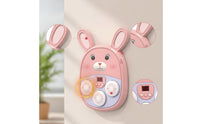 Rechargeable Wall Mounted Electronic Boxing Target Musical Electronic Punching Machine Interactive Music Boxing Target Light-up for Children, Toddlers, Beginners, Playroom, Bedroom, Home Gym