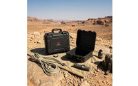 IP67 Hard Safeguarding Case Hinged Waterproof Case Molded Handle Portable Safeguarding Box