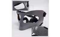 Checkered Safeguarding Face Mask Secure Nose Guard Face Mask Comfortable Safeguarding Nose Guard Non-Obstructive for Athletes