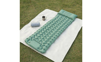 Air Mattress with Built-in Foot Pump Portable Camping Air Mattress Easy to Store Inflatable Sleeping Pad for Backpackers, Tent, Backpacking