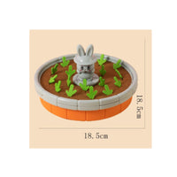 Bunny Memory Game Hands-on Carrot Pulling Game  Educational Toy for Young Children, Kids, Playroom