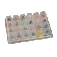 Mechanical Keyboard Switch Tester Percussive Switch Tester with Acrylic Frame Compact Hardware for Desk