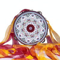 With chimes and Tassels Tasseled chime Drum Ancient Silk Road influenced Design Photo prop Long Colorful Ribbons Costume Accessory Traditional Chinese & aesthetic for Cosplayers, entertainers