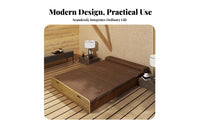 Foldable Paper Bed Multi-Functional Space-Saving Furniture Extendable Cellular Design for Students, Adults, Entryway