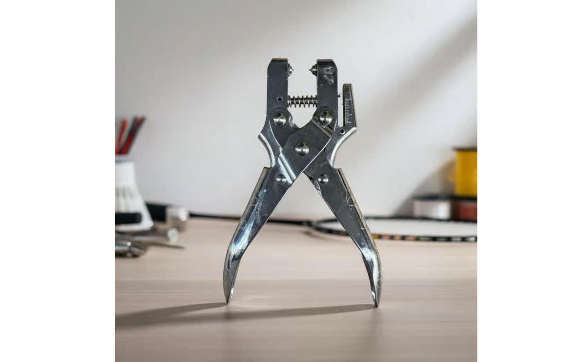 Badminton Racket Grommet Plier Curved-Shaped Pressure Head Racket Eyelet Installation Pliers Metal Construction