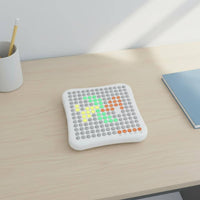 Multiple Entertainments in 1 AI Gomoku Board Game Adjustable Difficulty Levels AI Electronic Board Game Offline Play Smart Electronic Chessboard 2-Player Mode for Family, Adults, Beginners, Travel