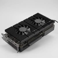 Graphics Card Backplate Chiller Active Cooling Thermal Sink with Fans Aluminum Alloy Graphics Card Rear Radiator