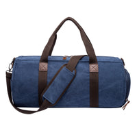 Travel Duffel with Pocket Detachable Duffel Bag with Shoulder Strap Zippered for Journeyers, Gym-Goers