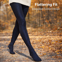 Thermal Leggings Women Fleece Lined with Heavy 300g Material for Autumn Winter, Tights for Cold Weather Wear