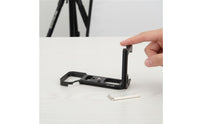 L-Bracket CNC Exact Machined Quick Release L-Plate Portrait Plate Lightweight Hollow Design for Studio Photography