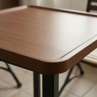 Mahjong Table Multi-Use Rectangular Game Table Rounded Corners Home Furniture