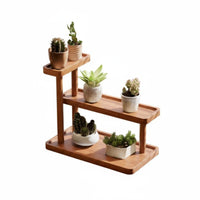Multitier Design Tiered desert plant Rack Mobile with casters Tiered Plant Display Desktop accommodating Household Organizer Space-Saving for Home Decorators, Office Workers, Gift Givers, Balcony, Windowsill, desktop surface, Living Room