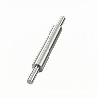 Stainless Steel Rolling Roller Polished Pastry Rolling Roller Pastry Roller Easy to Clean Cooking Gear Even Surface