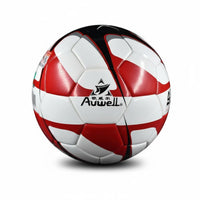 Wear-Resistant Size 4 Soccer Ball Good Air Retention PU Leather Football Comfortable Foot Feel for Young Players, Beginners, Practice
