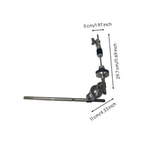 Hi Hat Clutch Secure Locking Hat Clutch Adjustable Tightening Cymbal Stack Holder for Drummers, Studio