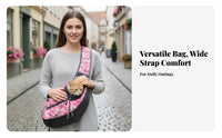 Breathable Mesh Pet Carrier Cute Print Pet Shoulder Bag Convenient Carry Design Portable Pet Carrier for Travel, Outdoor, Pet Hospital Visits