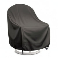 Outdoor Swivel Lounge Chair Cover Waterproof Swivel Lounge Chair Cover Weatherproof Windproof for Backyard, Garden