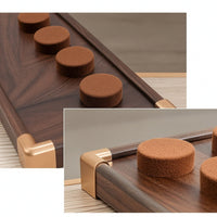Jewelry Stand with Padded Bar Walnut-Tone Jewelry Display Stand Wooden Bracelet Holder for Vanity, Dresser, Retail Counter
