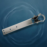 Stainless Steel Anchor Roller Bracket Flat Arm Marine Straightforward Installation