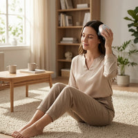 Wet and Dry Scalp Massager with Kneading Heads Rechargeable Scalp Massager with Massage Heads Portable Waterproof for Shower, Bath
