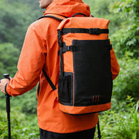 Lightweight Waterproof Backpack Floats on Water Roll Top Dry Bag Tear Resistant Roll Top Rucksack Ergonomic Design for Beach