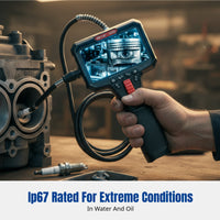 Commercial Endoscope Camera, 4K Ultra HD, 360° Rotating, NF-T20, Pipe & Engine Inspection, Waterproof