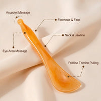 Gua Sha Facial Massage Tool Resin Face Sculpting for Lifting, for Skincare and Beauty Enthusiasts
