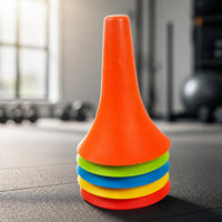Basketball Dribbling Cones, Training Aids for Kids, Agility Markers, Slalom Cones