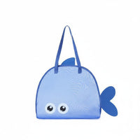 Large Capacity Beach Bag Lightweight Cartoon Mesh Tote Quick-Dry Mesh Beach Bag Breathable for Travel, Vacation