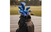 10 Pieces Soft Lined Golf Iron Headcover Set Waterproof Numbered Iron Covers Embroidered Numbers for Golfers