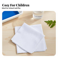 5 Pieces Colorful Dyeing Craft Cloth Washable and Colorful Dyeing Textile Squares Skin-Friendly Leaf Printing Textile for Students, Kids, Art Class
